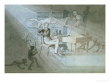 Self Portrait Giclee Print by Charles Altamont Doyle Self Portrait Giclee Print by Charles Altamont Doyle