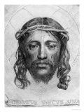The Head of Christ, 1735 reproduction procédé giclée par Claude Mellan