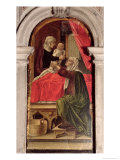 Triptych of the Madonna of the Misericordia, 1473 (Detail) Giclée-Druck von Bartolomeo Vivarini
