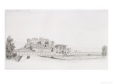 View of the Golestan Qajar Palace "Kasr L Kadjar" Giclee Print by Pascal Xavier Coste