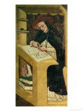 Dominican Monk at His Desk, from the Cycle of "Forty Illustrious Members of the Dominican Order" Giclee Print by Tommaso Da Modena 