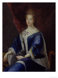 Portrait of Paule-Francoise Marguerite De Gondy, Duchess of Lesdiguieres Giclee Print by Pierre Mignard