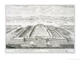 Golden Palace of the Emperor Nero, Rome, from "Entwurf Einer Historischen Architektur," 1721 Giclee Print by Johann Bernhard Fischer Von Erlach