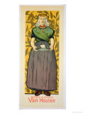 Reproduction of a Poster Advertising "Van Houten Cocoa," 1893 Giclee Print by Adolphe Willette