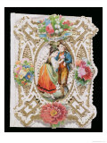 Love, Innocence, Valentine Card, circa 1870 Giclee Print