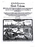 God's Tokens, a Rod for Runaways, 1625 Giclee Print God's Tokens, a Rod for Runaways, 1625 Giclee Print