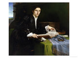 Portrait of a Gentleman in His Study, 1528-30 Giclée-Druck von Lorenzo Lotto