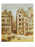 The Cabaret a L'Image De Notre Dame Giclee Print by Nicolas & Jean Baptiste Raguenet