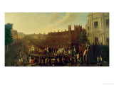 The Restoration of Charles II at Whitehall on 29 May 1660, circa 1660 Giclee Print by Isaac Fuller