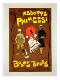 Reproduction of a Poster Advertising 'Abbotts Phit-Eesi Boots and Shoes' Lámina giclée por Dudley Hardy Reproduction of a Poster Advertising 'Abbotts Phit-Eesi Boots and Shoes' Lámina giclée por Dudley Hardy