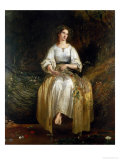 Ophelia Weaving Her Garlands, 1842 Giclee Print by Richard Redgrave