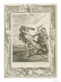 Hercules Fights the Lernian Hydra, 1731 Giclee Print by Bernard Picart