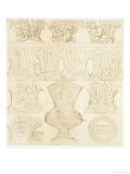 Design for a Mosque Lamp, from "Art and Industry," Published by Delatre, Paris, 1857 Giclee Print by A. Collinot