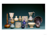 Selection of Glassware, Persia, 10th-13th Century Giclee Print Selection of Glassware, Persia, 10th-13th Century Giclee Print