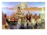 The Finding of Moses by Pharaoh's Daughter, 1904 Giclée-Druck von Sir Lawrence Alma-Tadema