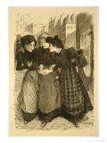 Original Drawing for "Les Maitres De L'Affiche" reproduction procédé giclée par Théophile Alexandre Steinlen