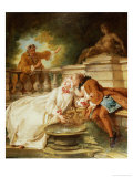 The Alarm, 1723 reproduction procédé giclée par Jean Francois de Troy