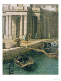 Entrance to the Grand Canal: Looking West, circa 1738-42 (Detail) Giclee Print by Canaletto