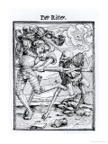 Death and the Knight from "The Dance of Death" Giclee Print by Hans Holbein the Younger