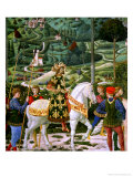 John VII Palaeologus, Eastern Roman Emperor, as One of the Three Kings reproduction procédé giclée par Benozzo di Lese di Sandro Gozzoli