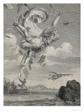 The Fall of Icarus, 1731 reproduction procédé giclée par Bernard Picart