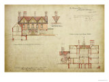 Design for the Red House, Bexley Heath Giclee Print by Philip Webb