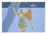 Constellation of Orion from "Uranometria" reproduction procédé giclée par Johann Bayer
