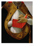 St. Augustine, from The 'Coronation of The Virgin', c. 1488-90 (Detail) ジクレープリント - サンドロ・ボッティチェッリ