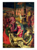 Deposition from the Cross, 1582 Giclée-Druck von Sebastiano Vini