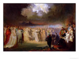 Frederic Chopin in Concert at the Hotel Lambert, Paris, 1840 Giclee Print by Antar Teofil Kwiatowski