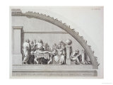 Hippocrates Teaching, from "A Description of the School of Surgery in Paris," Published 1780 Giclee Print