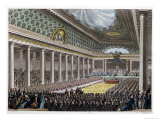 Opening of the Estates General at Versailles, 5th May 1789 Giclee-trykk av Jan Bulthuis Opening of the Estates General at Versailles, 5th May 1789 Giclee-trykk av Jan Bulthuis