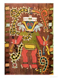 Embroidered Mythological Figure, Paracas Necropolis Style Lámina giclée