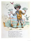 The Child Who Never Washes, Illustration for "Les Defauts Horribles," 1862 Giclee Print by Trim 