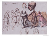 Study for "Les Polonaises De Chopin," 1850 Giclee Print by Antar Teofil Kwiatowski