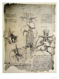 The Heart and the Circulation, Facsimile of the Windsor Book Giclée-Druck von Leonardo da Vinci 