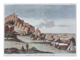 Klaas Baster Camp Giclée-Druck von Francois Le Vaillant