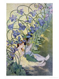 The Violets, Lively Flowers, 1897 Giclee-trykk av Firmin Etienne Bouisset The Violets, Lively Flowers, 1897 Giclee-trykk av Firmin Etienne Bouisset