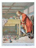 'Pendant Que Je Causais Avec Les Dames...' Reproduction procédé giclée par Frédéric Théodore Lix