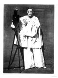 Portrait of Jean Charles Deburau as Pierrot, circa 1850-60 reproduction procédé giclée par Nadar 
