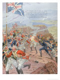 Napoleon (1769-1821) at the Siege of Toulon, 17th December 1793, Illustration from "Bonaparte" reproduction procédé giclée par Pseudonym For Onfray De Breville Job
