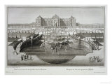 Weissenstein, View Towards the Castle from the Baroque Cascade Giclee Print by Salomon Kleiner