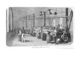 Industrial Weaving and Spinning at Landerneau, from 'L'Illustration', 27th Octo Ber 1849 Giclee Print by  French