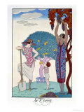 The Earth, 1925 Giclee Print by Georges Barbier