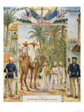 The White Fathers of Cardinal Lavigerie in Africa, Cover of a School Book Giclee Print by G. Dascher