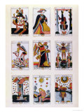 Traditional Tarot Cards reproduction procédé giclée