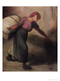The Laundress, 1894 Giclee Print by Théophile Alexandre Steinlen