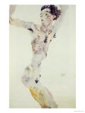 Self Portrait, 1911 reproduction procédé giclée par Egon Schiele