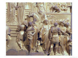 The Meeting of King Solomon and The Queen of Sheba, Detail of The Attendants ジクレープリント - ロレンツォ・ギベルティ