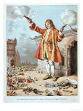 Ils Tomberent Tous a La Renverse, Comme S'Ils Eussent Ete Frappes Du Tonnere Giclee Print by Frédéric Théodore Lix